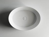 Умывальник чаша накладная овальная Element 550x400x140мм
