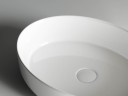 Умывальник чаша накладная овальная Element 550x400x140мм