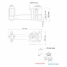Зауэр (Sauer) 7130 Встраиваемый смеситель для раковины  