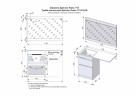 Тумба напольная STYLELINE "Даллас 115", Люкс белая, PLUS с раковиной Даллас 1150*480 левый