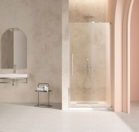 Душевая дверь Волк-Ин (Walk-In) VDS-4WSL120CL-R, 1200, хром, стекло прозрачное, правая