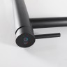 Смеситель высокий для раковины Gid Berlin SS080-BM-D SS080BMD черный матовый