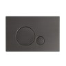 Кнопка смыва BelBagno SFERA CZR/BB-SR-GM, цвет-оружейная сталь