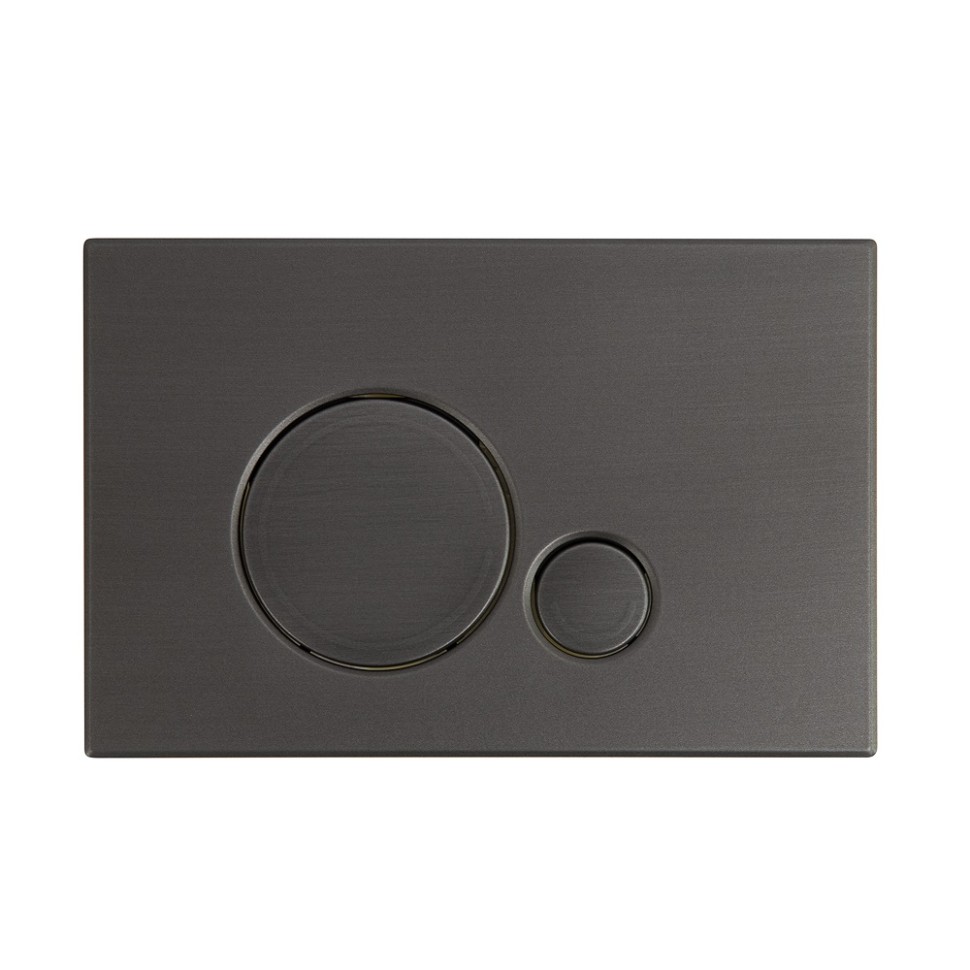 Кнопка смыва BelBagno SFERA CZR/BB-SR-GM, цвет-оружейная сталь