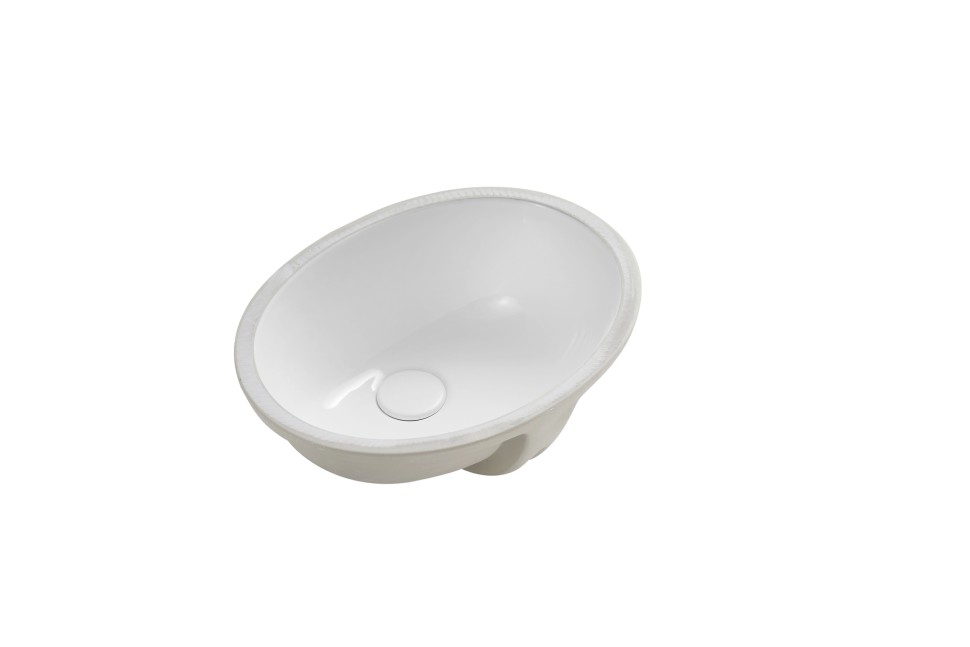 Раковина Gid Yj837 71164 встаиваемая снизу белая 53x44.5x22