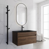 База под раковину Vincea  Chiara 800 подвесная, 1 выкатной ящик soft-close, C.Oak