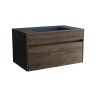 База под раковину Vincea  Chiara 800 подвесная, 1 выкатной ящик soft-close, C.Oak