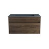 База под раковину Vincea  Chiara 800 подвесная, 1 выкатной ящик soft-close, C.Oak