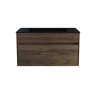 База под раковину Vincea  Chiara 800 подвесная, 1 выкатной ящик soft-close, C.Oak