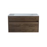 База под раковину Vincea  Chiara 800 подвесная, 1 выкатной ящик soft-close, C.Oak