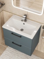 Раковина для ванной Uperwood Foster 60 см, белая глянцевая