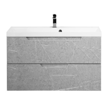 База под раковину подвесная BelBagno VITTORIA-900-2C-SO-TB-P Toros Bianco