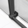 Душевой уголок Слим Софт (Слим Софт (Slim Soft)) VSR-1SS8010CLGM, 1000*800, вороненая сталь, стекло прозрачное  