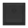 Мойка LASSAN 44 UNI, нерж. сталь, LA44-MBN, матовый черный NANO-PVD, 440х440мм, Paulmark