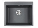 Мойка KANTE 60, IT-GRANIT, PM106052-DG, графит, 600х520 мм, Paulmark