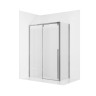 Душевое ограждение Ambassador Intense 110021105IX-100IX (160х100х200) прямоугольник,хром,стекло прозрачное,раздвижная,2 места