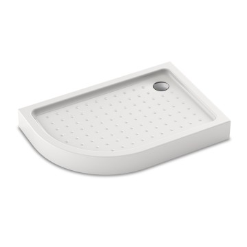 Душевой поддон Veconi Tezeo acrylic TZ-55R, 1000x900x150, акрил, белый
