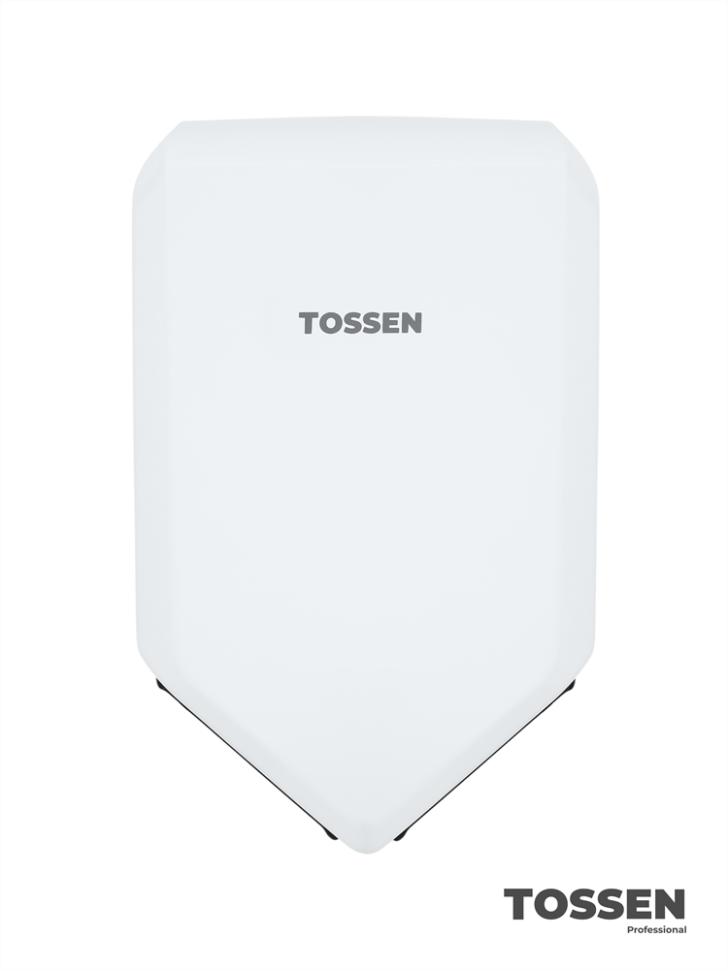 TOSSEN HS 1810 MW - высокоскоростная сушилка для рук (коллекция «Белая сталь»)  