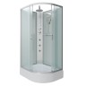 Душевая кабина Niagara Classic NG-33294-14LBKTG (120х90х210) средний поддон(26см),стекло матовое,4 места
