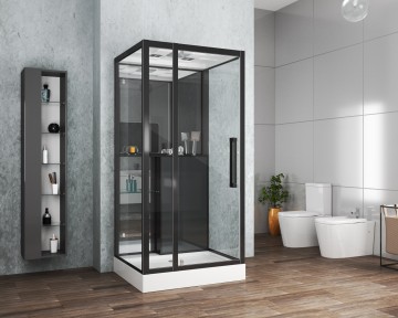 Душевая кабина Grossman Style GR261 (90x90x215) дверь распашная,5 мест