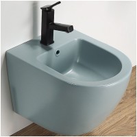 Биде подвесной Ceramalux В2342BDMLG цвет зеленый