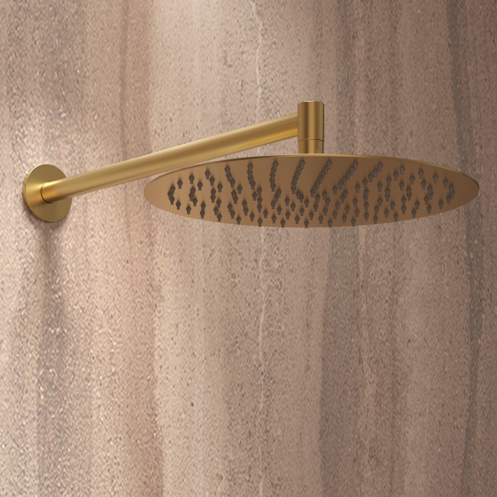 Душевой комплект Aura VSFW-6AU1BG встраиваемый, 2 режима, браш.золото
