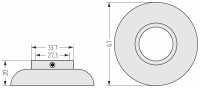 Отражатель декоративный (d 3/4&quot;)