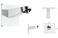 Верхний душ Inspire VSHD-3I4CMB, черный