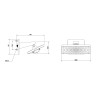 Верхний душ Inspire VSHD-3I4CMB, черный