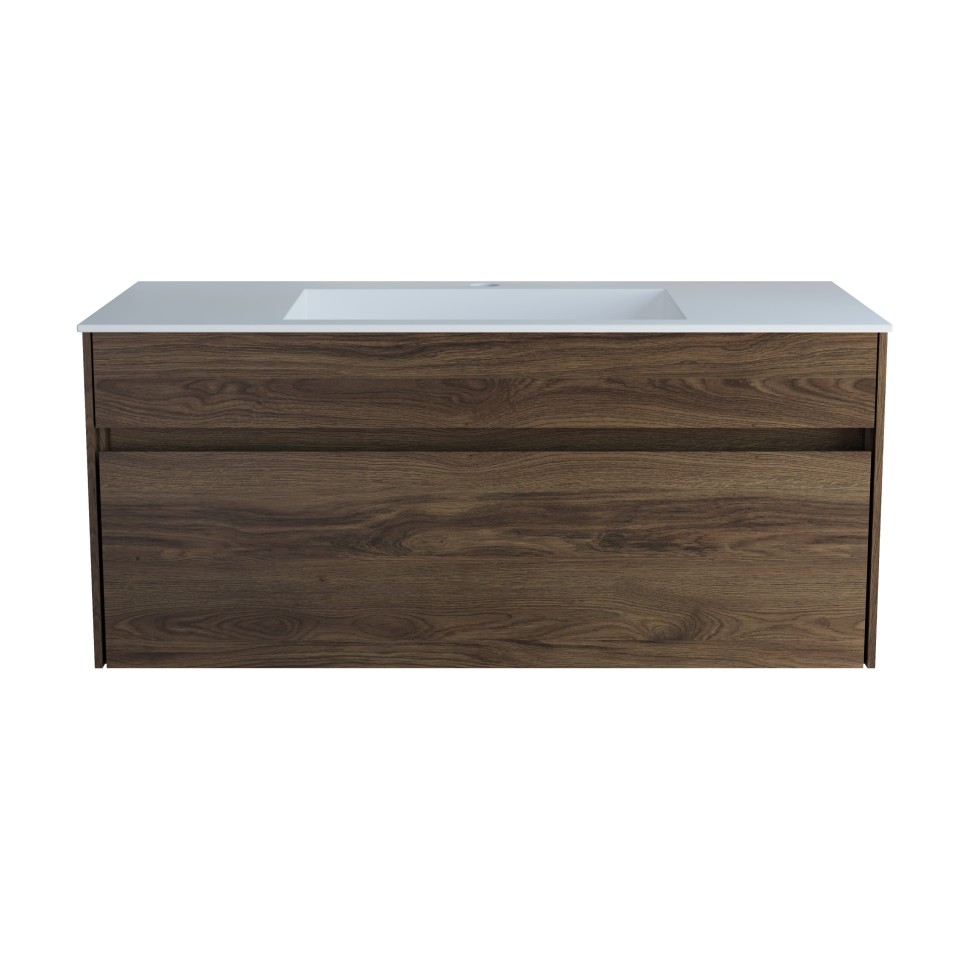 База под раковину Vincea  Chiara 1000 подвесная, 1 выкатной ящик soft-close, C.Oak
