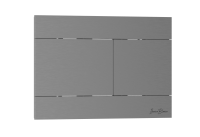 Кнопка смыва IBERICA BLANCA INOX-R нержавеющая сталь, вороненая сталь (IB.B015.02)