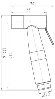 Гигиенический душ BelBagno BB-BFS1-IN