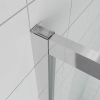 Душевая дверь Veconi Ottimo P20 CH, 1100x1900, хром, стекло матовое