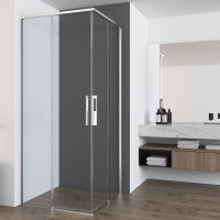 Душевой уголок Ultima VSS-7UL9090CL, 900*900, хром, стекло прозрачное