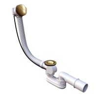 Слив-перелив, полуавтомат OTTIMO 60 см, Бронза