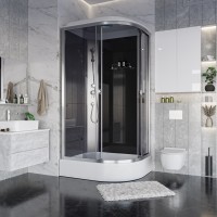 Душевая кабина Niagara Eco E120/80/26L/TN (120х80х215) средний поддон(26см),стекло тонированное,4 места