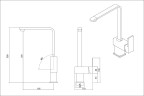 Смеситель EMAR EC-3014 3014.9 Алмаз