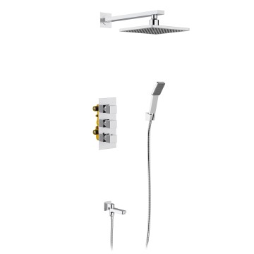 Душевая система встроенная с термостатом Timo Tetra-thermo SX-0199/00SM хром