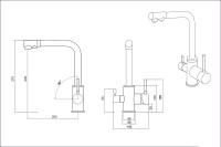 Смеситель EMAR EC-3003 3003NS