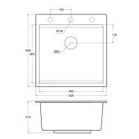 Мойка EMAR EMQ-1520.Q EMQ-1520.Q Морион