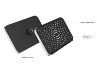 Верхний душ Inspire VSHD-3I4CGM, вороненая сталь