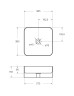 Накладная раковина BelBagno BB1407
