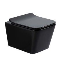 Унитаз подвесной Gid Tr2144BL 62224Y черная глянцевая 52x36x33.5