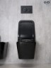 Унитаз подвесной Gid Tr2144BL 62224Y черная глянцевая 52x36x33.5