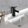 Смеситель для раковины Gid Berlin SS080-BM-K SS080BMK черный матовый