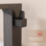 Смеситель Raglo для ванны на борт ванны, графит