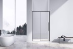 Душевая дверь Slim-N VDS-4SN120CLGM, 1200, вороненая сталь, стекло прозрачное