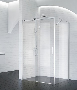 Боковая панель BelBagno ACQUA-80-FIX-C-Cr