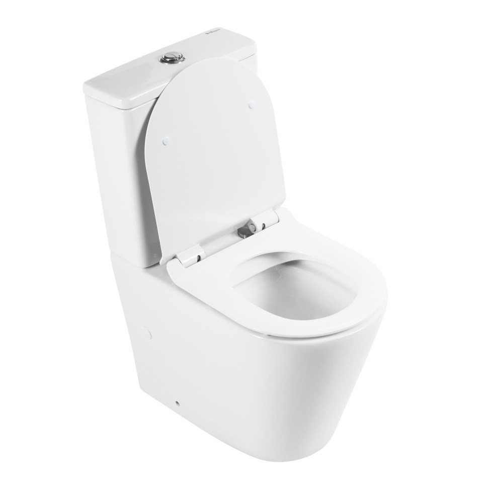 Чаша напольного унитаза BelBagno FLAY-R BB2149CPR