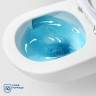 Унитаз подвесной безободковый с сиденьем и смывом TORNADO BelBagno SENSO-TOR BB017CH-TOR/SC